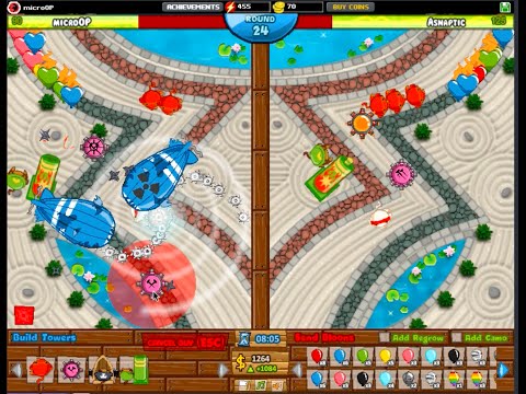 BTD Battles KOTH: Flawless micro!