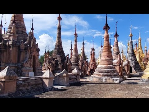 Pagode Shwe Inn Tein, estado de Shan, Mianmar