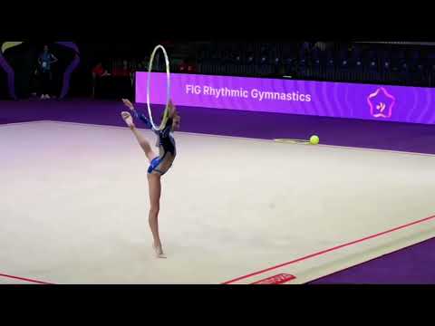 Ourania Sygkouna GRE Hoop AA JUNIOR WORLD CHAMPIONSHIP CLUJ-NAPOCA 2023