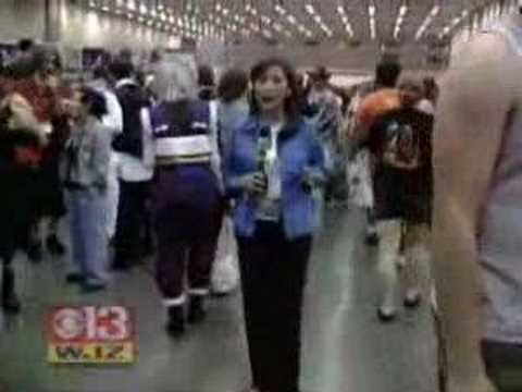 Otakon 2006 News Broadcast from WJZ Channel 13 news.