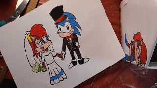 how to making a trash can with sonic kiss mario images, making a sonic pen bag easy step by step