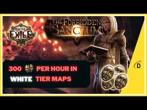 300 CHAOS PER HOUR IN WHITE MAPS - BARE MINIMUM EP. 1 - PATH OF EXILE 3.20 - THE FORBIDDEN SANCTUM