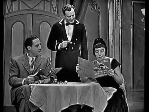 SID CAESAR: Health Food Restaurant [THE HICKENLOOPERS] (YOUR SHOW OF SHOWS, Nov 21, 1953)