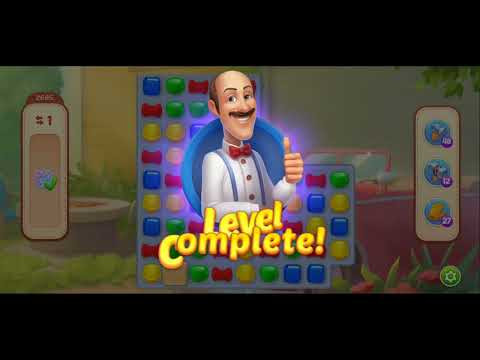 HomeScapes level 2681, 2682, 2683, 2684, 2685, 2686, 2688, 2689, 2690. No boosters