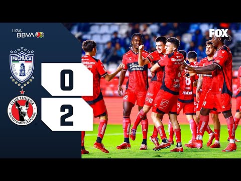 PACHUCA 0-2 XOLOS | RESUMEN | LIGA MX | APERTURA 2025 | JORNADA 5