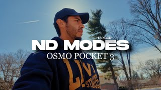 ND Filter Modes - Osmo Pocket 3