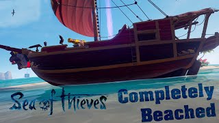 Can you win an arena match with a completely beached ship?