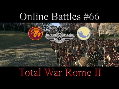 Total War Rome II - #66 Online Battle - Suebi vs Nervii | Domination Tourny Battle 3