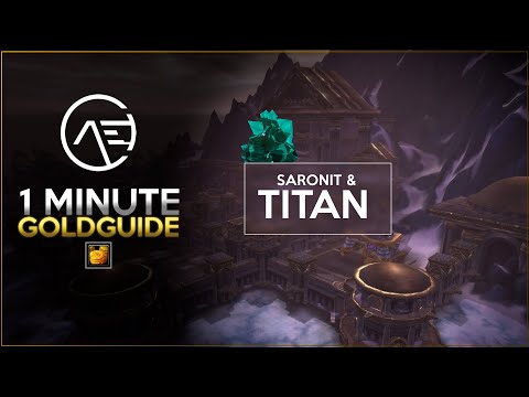 Goldfarm in einer Minute: Saronit- & Titanerze | WoW Shadowlands Gold Guide
