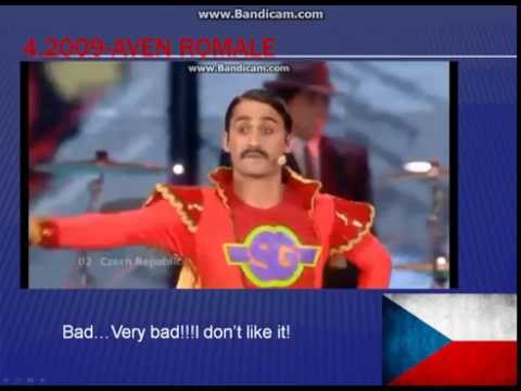 Czech Republic in ESC- My top 4 [2007-2016]