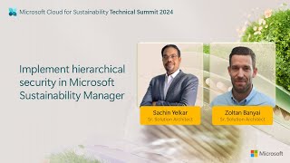 Implement hierarchical security in Microsoft Sustainability Manager - 