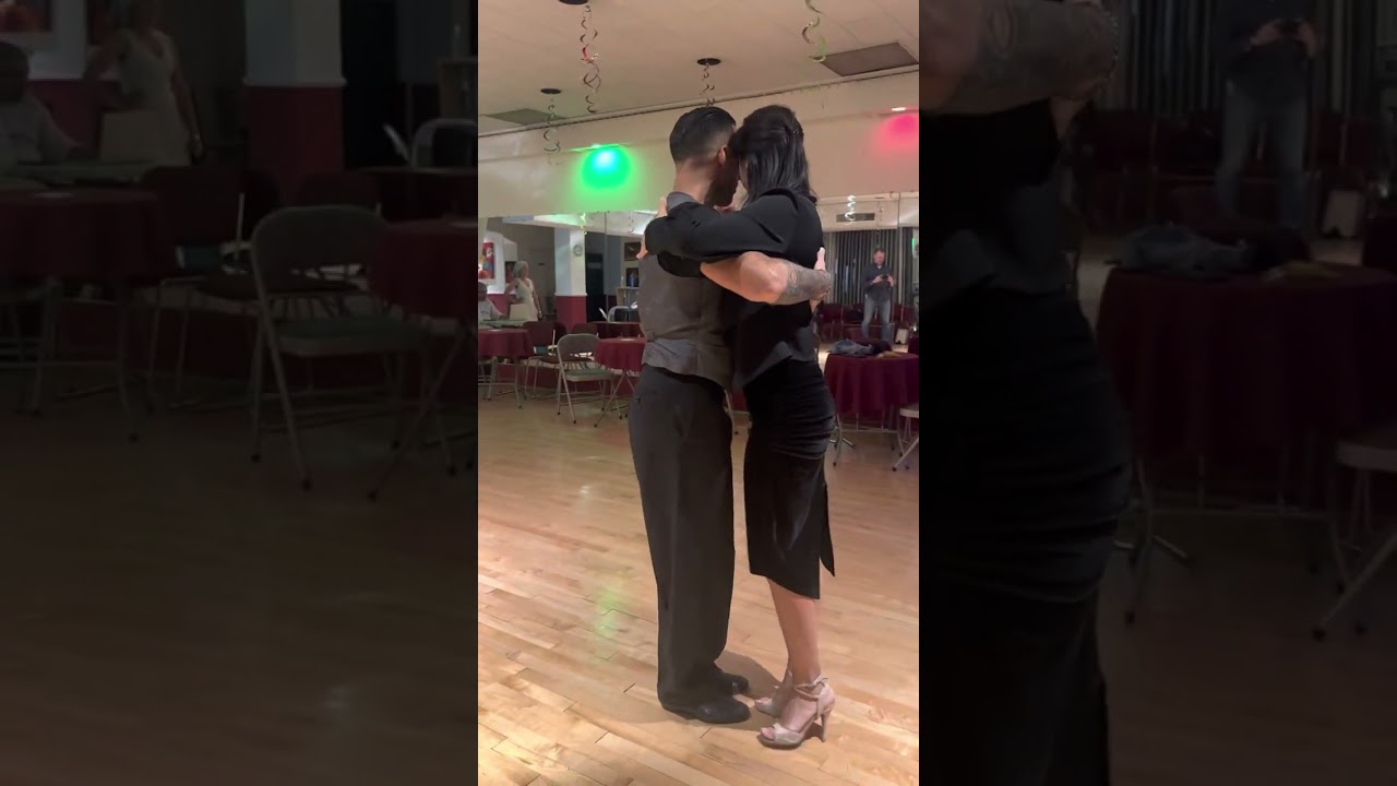 Tango lessons: barridas by Ariel Leguizamon & Yesica Esquivel. Washington DC June 10, 2023