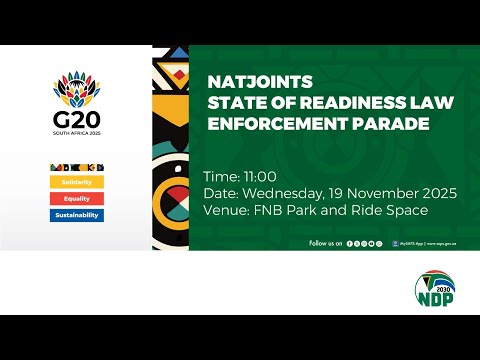 NATJOINTS State of Readiness Law Enforcement Parade