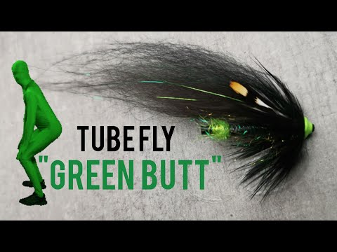 How to tie The "Green Butt" Salmon fly Tutorial (SBS) Modern variant and pretty simple fly tying