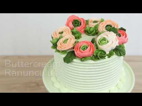 How to Make Buttercream Ranunculus