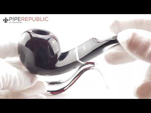 Stanwell Black Diamond Pfeifen Modell 15/9 Einzelstück 9mm FLT Smooth