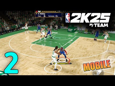 NBA 2K25 MyTEAM Mobile Gameplay Walkthrough Part 2 (iOS, Android) - YouTube