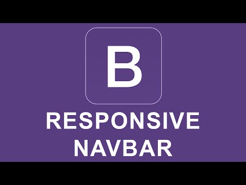 Bootstrap 4 Tutorial 40 - Responsive Navbar