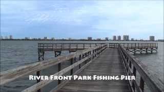 preview picture of video 'River Front Park Fishing Pier ~ Port Orange, Florida'