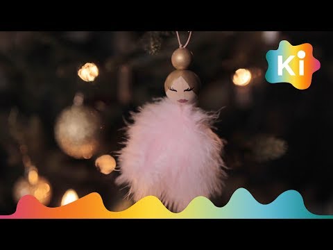 Lag egen juletrepynt - søt engel