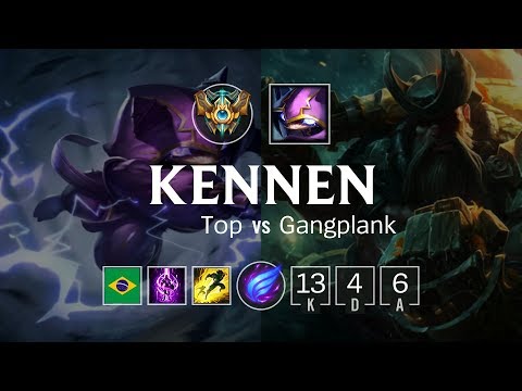 Kennen Top vs Gangplank - BR Challenger Patch 8.20