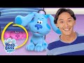 Blue Magenta Play Hide Seek Game W Josh Blue S Clues You