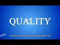 Total Quality Management The Blueprint For SUCCESS