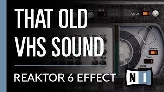 Video thumbnail for Getting That Old VHS Tape 80's Sound by TDCatTech