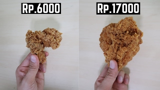 Download lagu BLIND TEST AYAM GORENG Rp.6000 vs Rp.18000 !! mp3