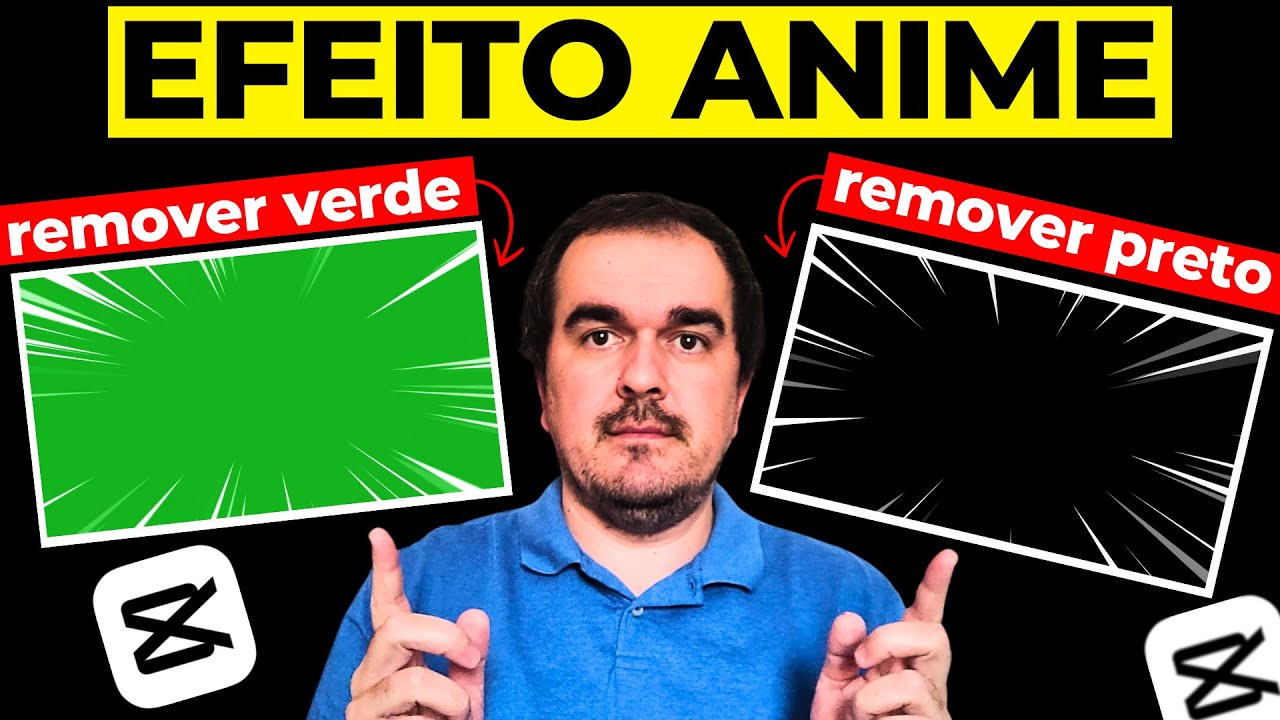 🟩Chroma Key: Efeito Anime Zoom no CapCut PC