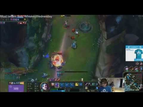 C9 Sneaky - Insane Jinx 1v4 Outplay - Korean Challenger SoloQ