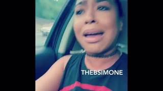 WHO HURT HER ? SQUARE TF UP ON GOD ! SHE REALLY CRIED!