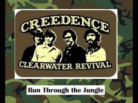 Creedence Clearwater Revival - Run Through The Jungle + Lyrics