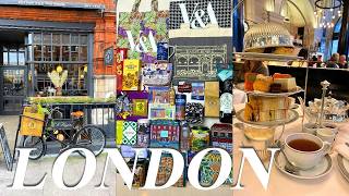 ロンドンvlog | 4泊6日定番観光地とお土産探しの旅🧸全て価格記載📝アフタヌーンティー,王室御用達ヒギンス,世界一美しい書店,ノッティングヒル,V&A,大英博物館,ロイヤルナショナルホテル,母娘旅