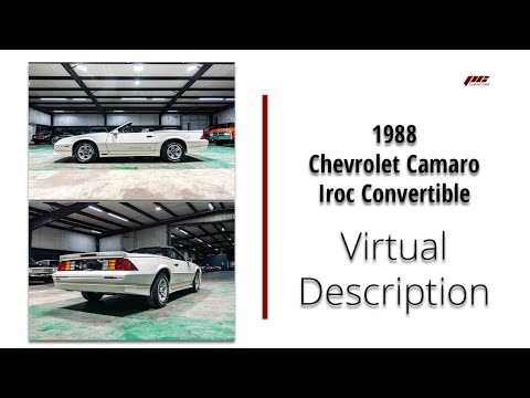 1988 Chevrolet Camaro IROC-Z (CC-1954885) for sale in Sherman, Texas