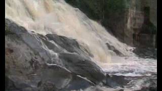 preview picture of video 'Rumakoski waterfall in Karelia'