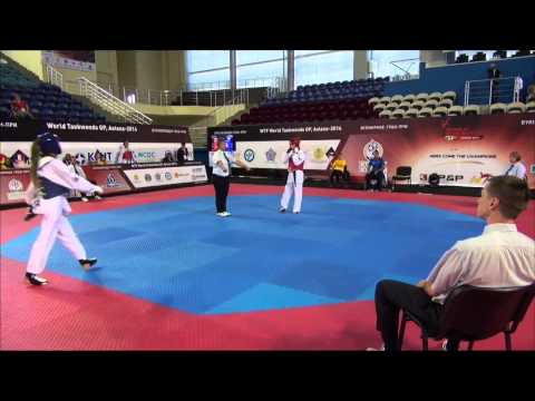 Female  49Kg Round of 16  Iris Silva Tang SING BRA v Dana Haider TOURAN JOR