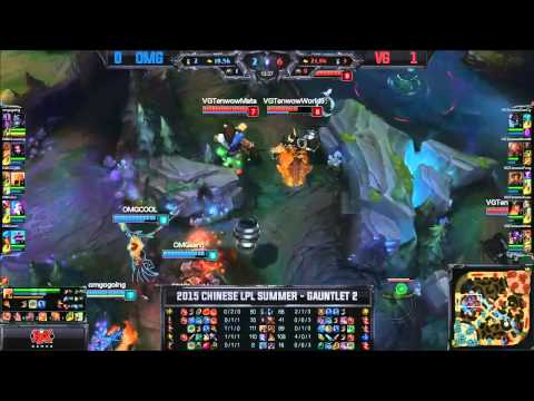 OMG vs. VG - Game 2 - LPL Summer 2015 Playoffs - Gauntlet - Round 2