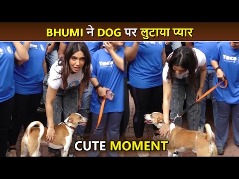Bhumi Pednekar's Cutest Moment With Dog | Adorable Video
