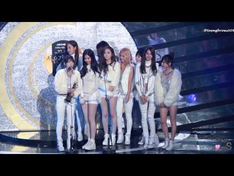 [ENG SUB] 140123 SNSD - Bonsang Speech @ 23rd SMA