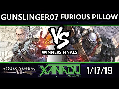 F@X 285 Soul Calibur VI - gunslinger07 (Geralt) Vs. Furious Pillow (Astaroth) - SCVI Winners Final