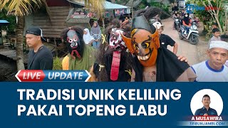 Kisah Arak-arakan Topeng Labu Desa Muarajambi yang Diperankan Anak Muda, Tradisi Turun Temurun