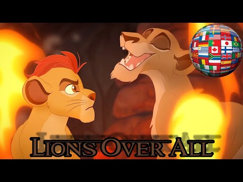 {ALL VERSİONS} - Lions Over All - Multilanguage The Lion Guard