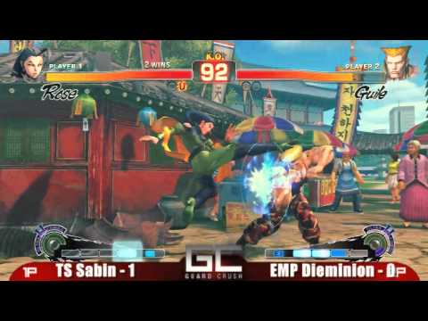 Guard Crush 10 SSF4 Character Lock: TS Sabin vs EMP Dieminion part 2