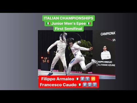 Italian Championships 2022 JME - L4 - Filippo Armaleo v Francesco Caudo