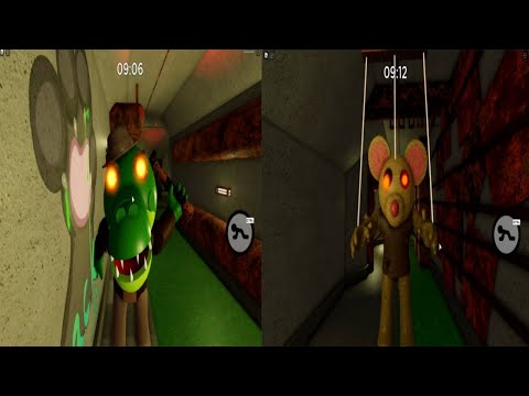 Alfis vs Mari Jumpscare - Roblox Piggy New Skins