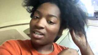 My 1st Video (UNEDITED)- Protective Style Challenge :)