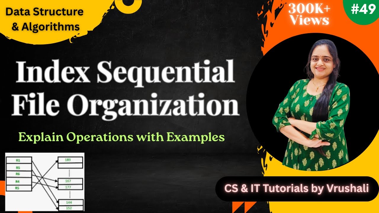 DSA 49 : Index Sequential File Organization with Example