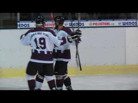 Hluboká n.Vltavou Knights - Humpolec 13:3, 2016-17 (gól Lukáše Moudrého)