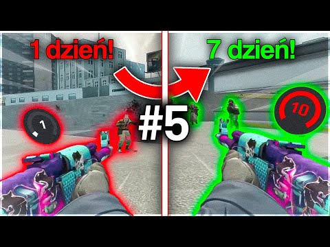 TRENOWAŁEM SWOJEGO AIMA PRZEZ 7 DNI W CSGO! DZIEŃ 5